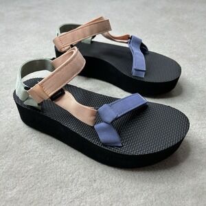 Teva Free People Platform Sandals Women's 8 Summersalt Pastel